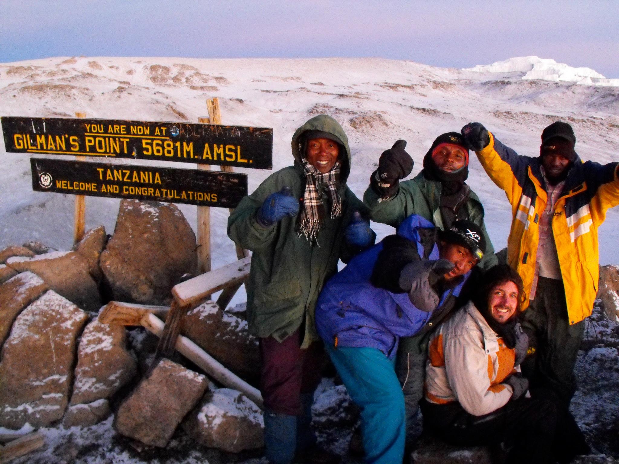Juan Botero Mt. Kilimanjaro photo (group)